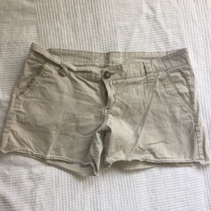 khaki Coloured shorts